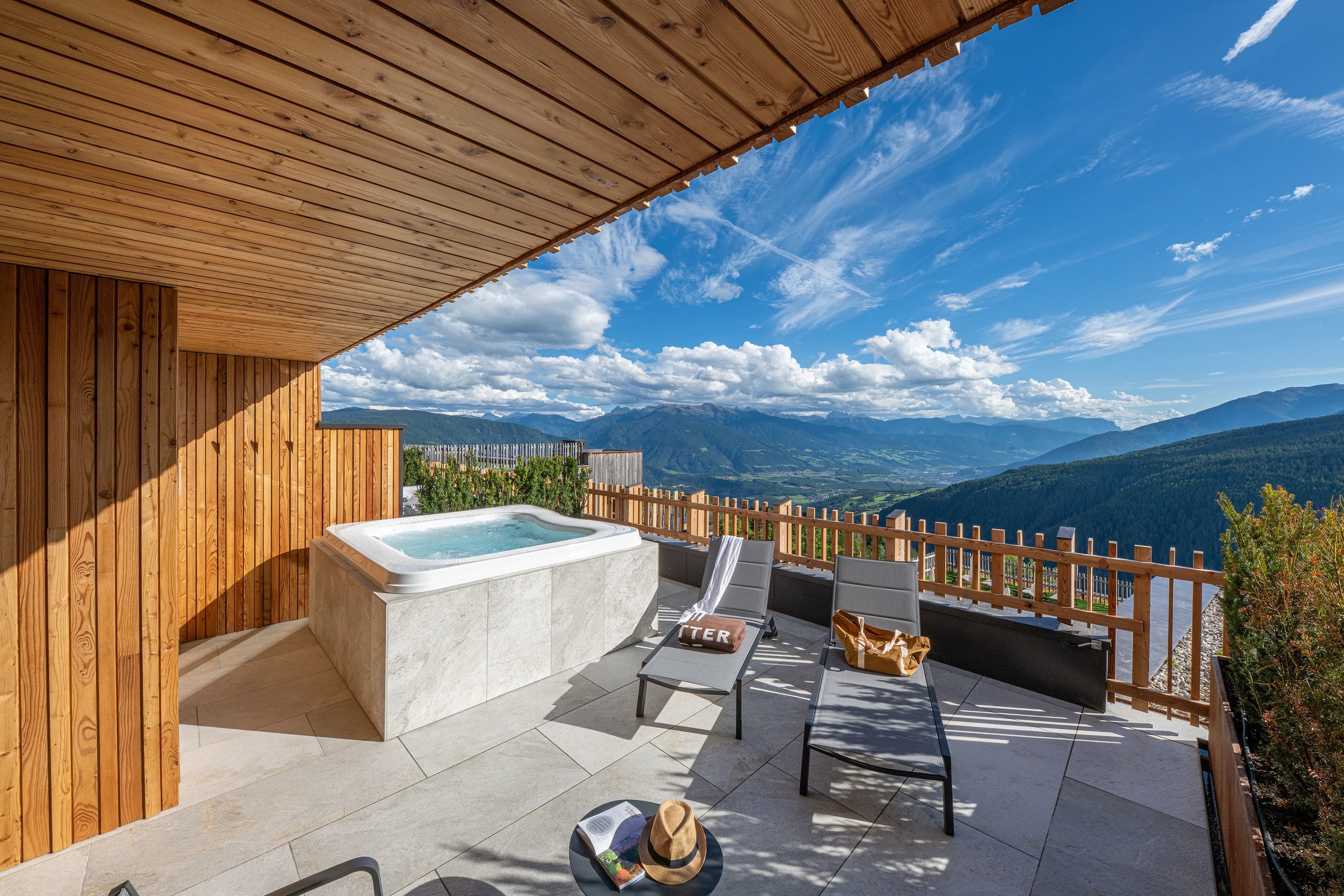 Luxury Suite with Terrace Mountain Sky - Image 1